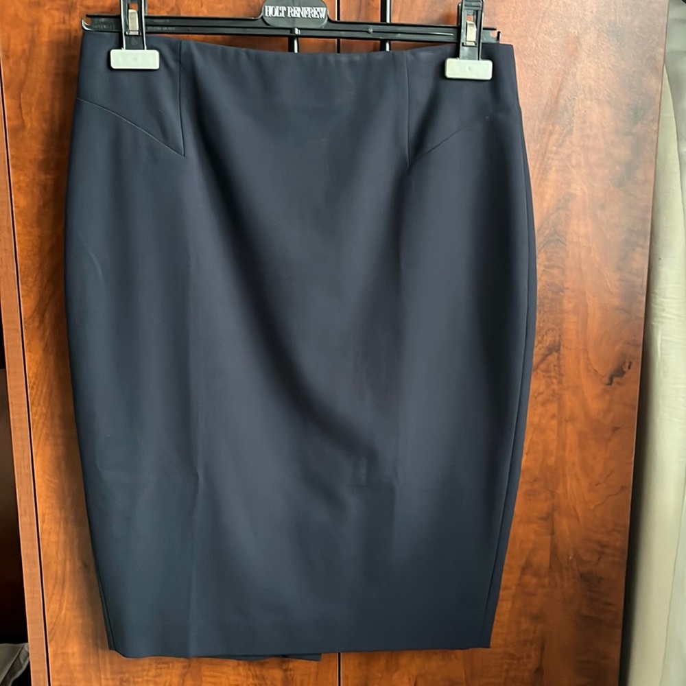 Women's Navy / VINTAGE Victoria Secret pencil skirt / Size 6